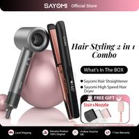 Gambar SAYOMI XN-399-1 4 in1 Auto Curler + high speed hairdryer C907A(1300w)/HD-01(650w) - C-970A PINK + XN-399-1  dari SAYOMI Indonesia Kota Administrasi Jakarta Pusat 1 Tokopedia