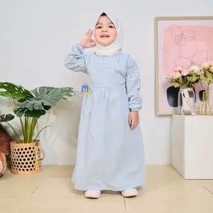 Naisya Dress Baju Muslim Anak Perempuan 1-8th