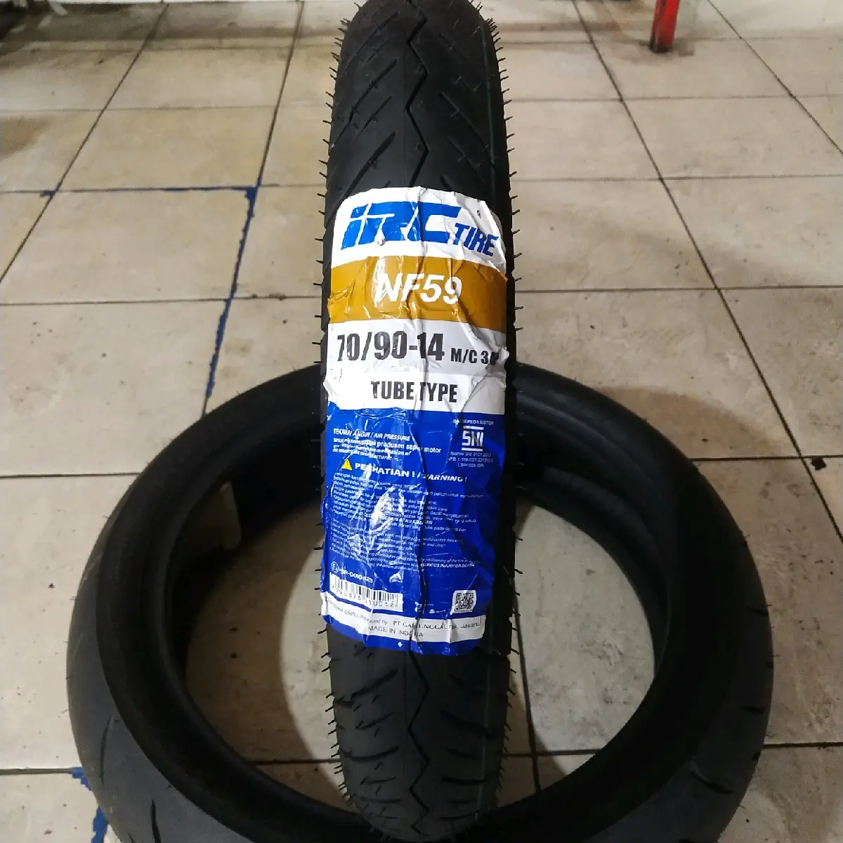 BAN IRC NF59 70/90-14 Tubetype