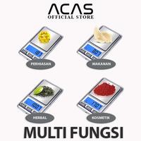 Gambar ACAS QZ-203 Timbangan Emas  200 Gram / 0.01 Gram Mini Digital Akurasi Free baterai LED kecil 200gr Saku Mas Perhiasan Kopi Bumbu Pocket Scale Digital Scale Portable 200gram / 0.01gram dari ACASOFFICIALSTORE Kab. Tangerang 5 Tokopedia