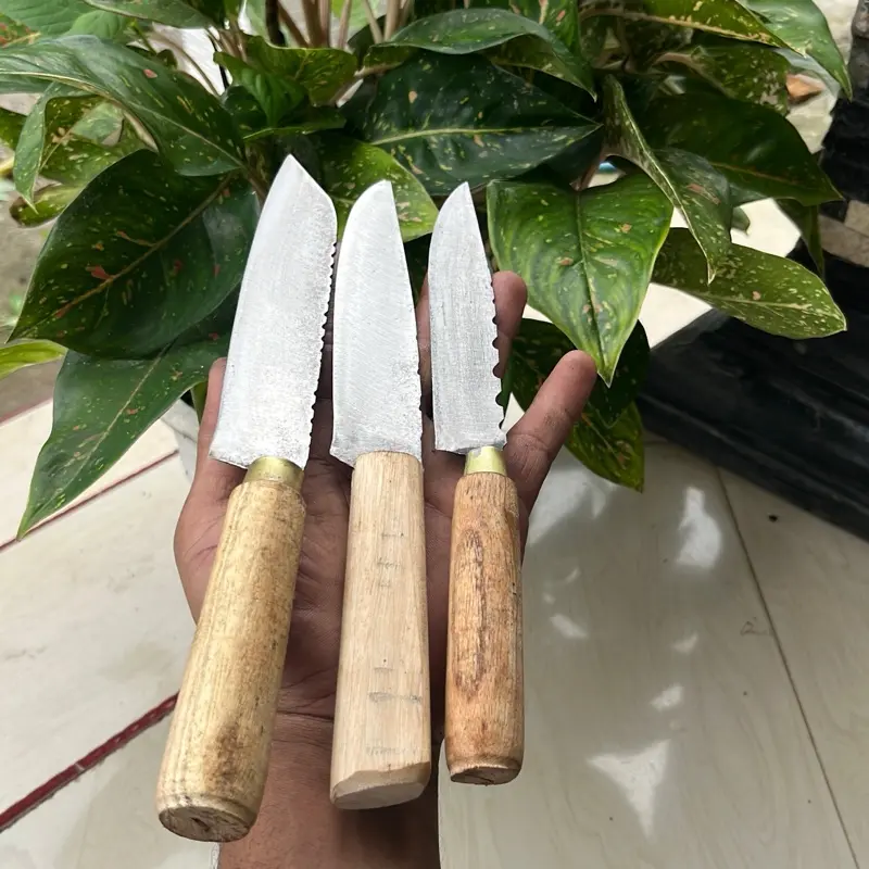 3 pisau bahan baja x gergaji Kitchenware 1