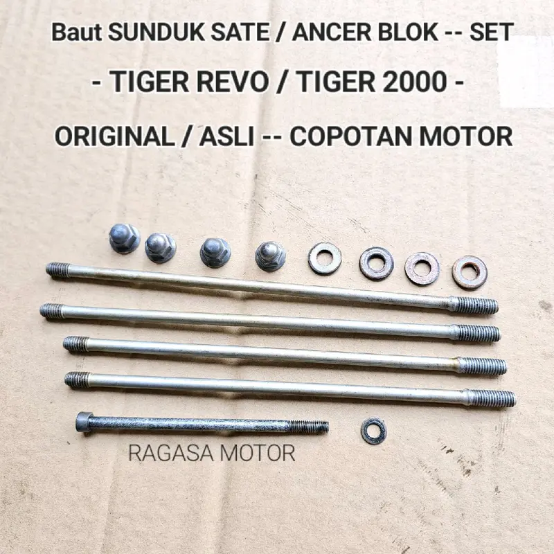 Baut Ancer Baut Tusuk Sate Sunduk TIGER REVO TIGER 2000 Asli Original Copotan Motor Ori 0
