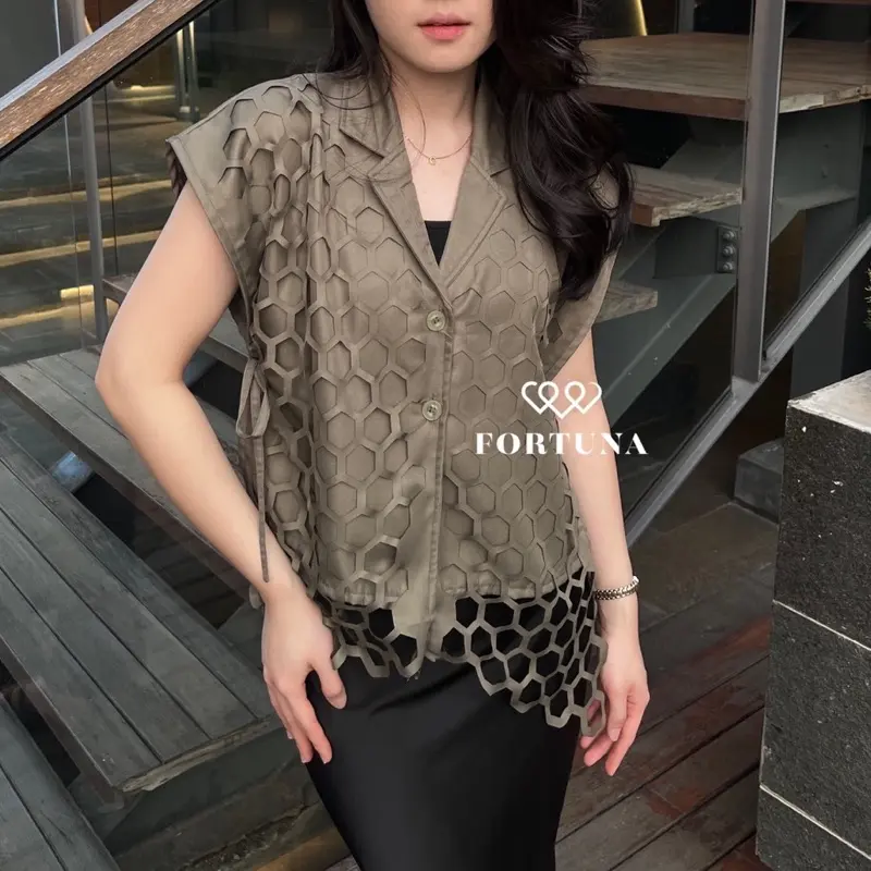 Elana Vest by FORTUNA / Vest Wanita