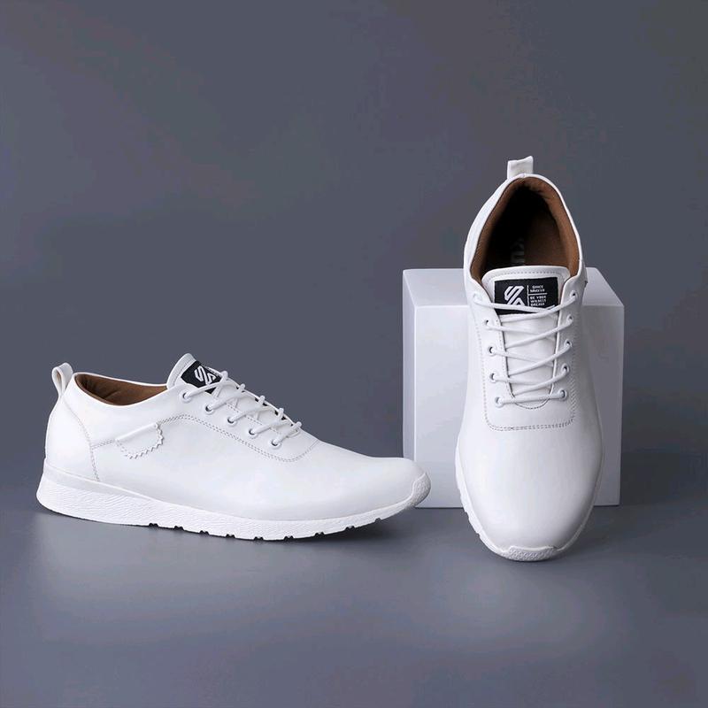 sepatu semi formal pria sepatu cowo sepatu formal Casual Hitam Kerja Shoes 6
