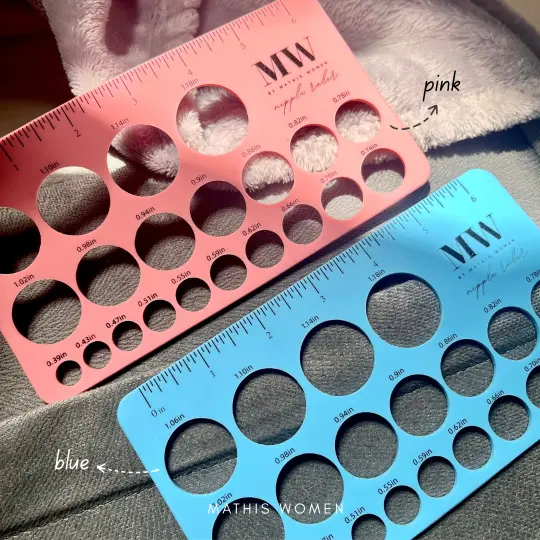 Nipple Ruler Silicone by Mathis Women - Alat Penggaris Diameter Pengukur Areola