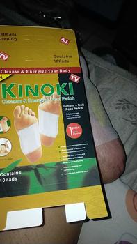 Product Review of PRomo Paket 5 Box isi 50 pcs koyo kinoki Gold Detox foot pads menyerap racun dalam tubuh from m**🤭 0