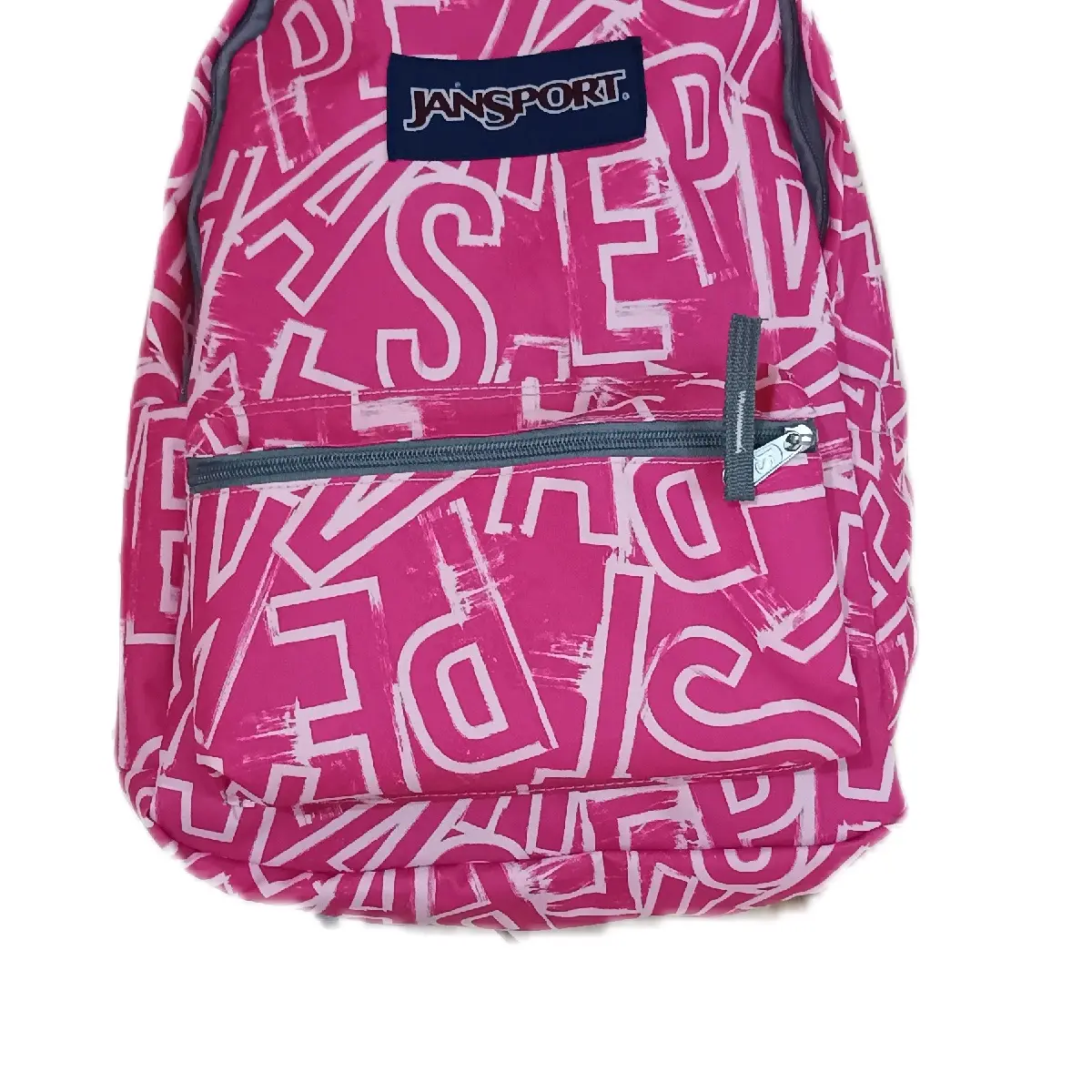Ransel Jansport Pink Abjad Anak Sekolah Pria Wanita Unisex