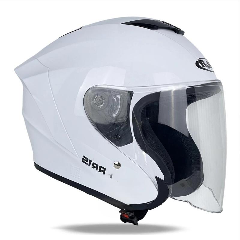 Helm Half Face MLA ZENIT Pink Fastel visor smoke / hitam Helm Premium Untuk Pria Dan Wanita Dewasa SNI COD. Motorcycle 8