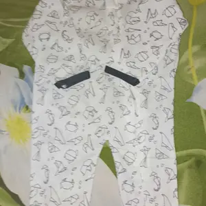 ummababyshop 3 pcs Sleepsuit Bayi Baru Lahir Tutup Kaki Romper Jumper Panjang Baju Bayi Perempuan Laki Laki Set Newborn Perlengkapan Bayi Jumpsuit Tidur 0 3 Bulan Origami