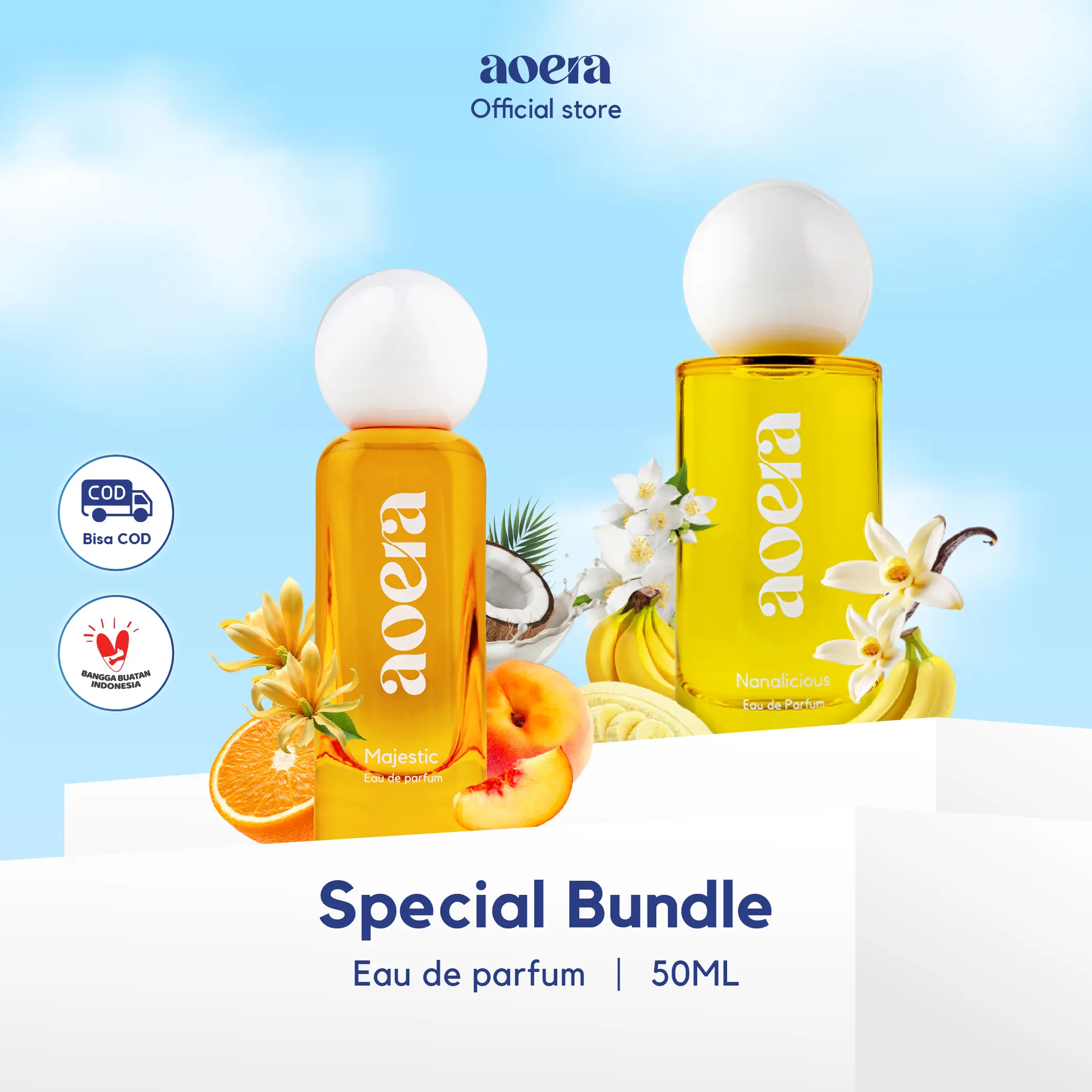 Aoera - Promo Bundle Z Series X Fruity Series Eau De Parfum 50ML Aoera - Promo Bundle Z Series X Fruity Series Eau De Parfum 50ML