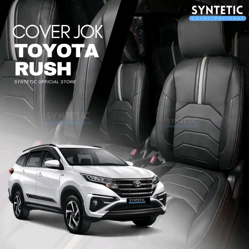 Sarung Jok Mobil Rush Full Set Tiga Baris 0