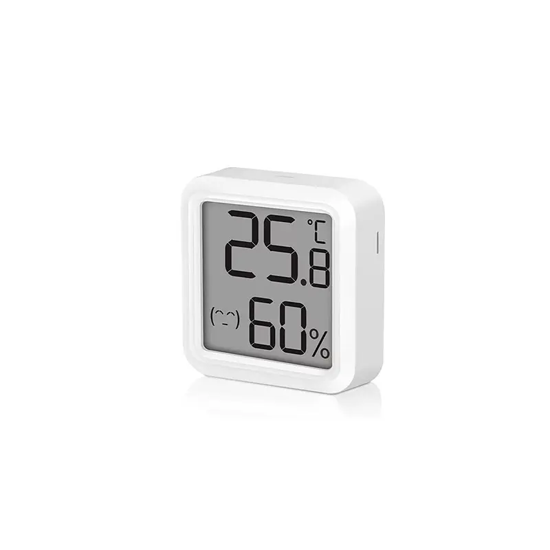 Multi-function mini digital temperature display, pleasure degree display, suitable for bedroom, study and pet feeding box, student bedroom, reading.