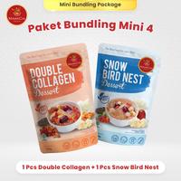 Gambar Mamacia Treats Paket Bundling MINI 4 : Snow Bird Nest + Double Collagen Dessert - Mini SBN + Mini DCD dari Mamacia Treats Kota Surabaya 1 Tokopedia