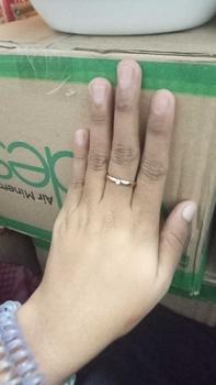 Product Review of Cincin Titanium Tunangan/Cincin Nikah Mata Satu C33 from a**t 0
