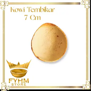 KOWI TEMBIKAR PADANG ukuran 7 cm isi Alat lebur Emas