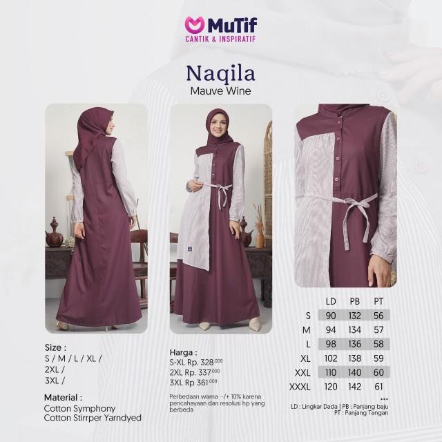 Product Introduction of GAMIS MUTIF NAQILA PROMO SALE 30% REGULER 2