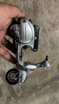 Product Review of NewRay Diecast 1978 Vespa P200E Gris Plata 1:12 Scale 42123 Motorcycle from P**E 0