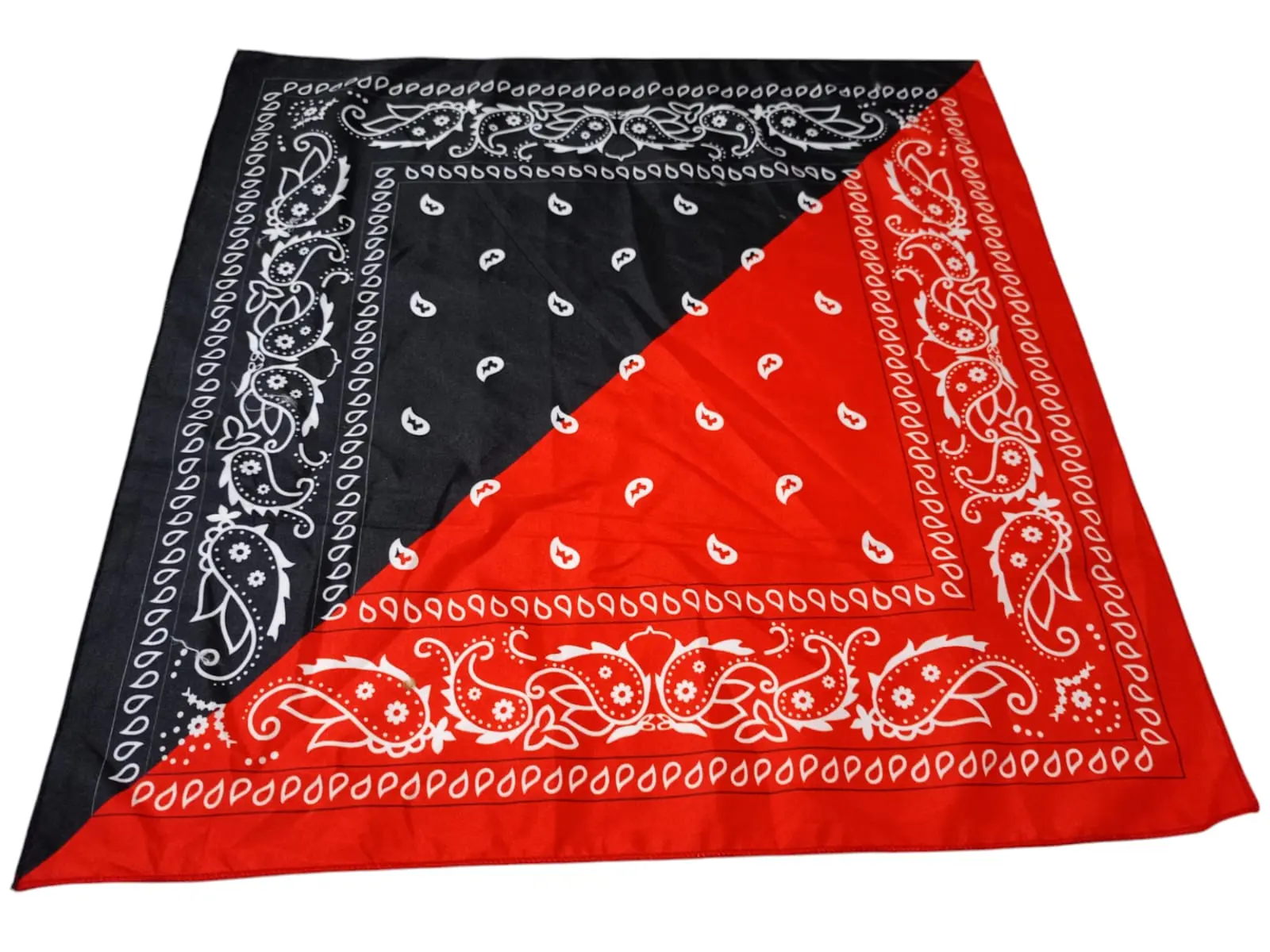 Syal Multifungsi Slayer Bandana Dua Warna Kombinasi Ukuran 53x53 Batik