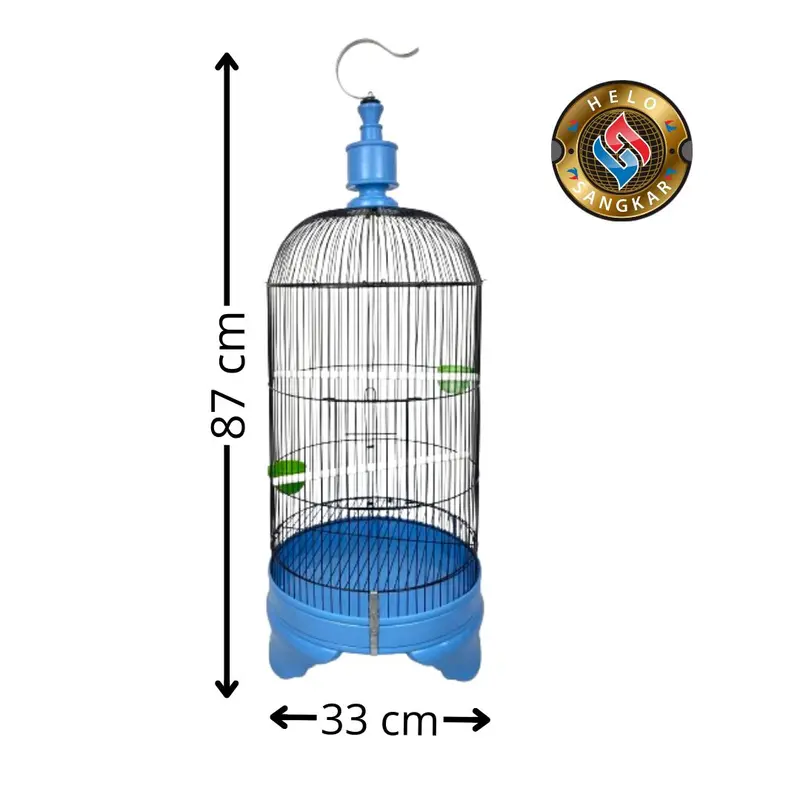 SET SANGKAR LOVEBIRD PVC HITAM OVAL / KAPSUL BESI IMPORT KANDANG LOVEBIRD SANGKAR BURUNG LOVE BIRD PARKIT KENARI SANGKAR 5