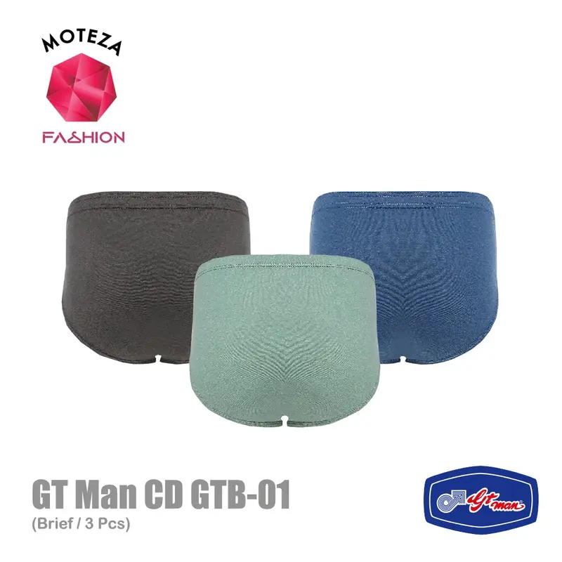 GT Man GTB01 - Celana Dalam Mini Brief Pria -  Isi 3 3