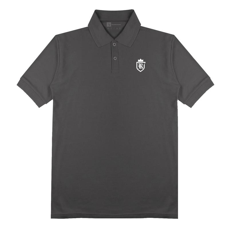 Rambidend - Polo Shirt R King Keren T-Shirt Baju Santai Baju Kerja Baju Kerah Brand Distro Quality Cream / Krem 0
