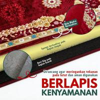 Gambar Barito Indo Sajadah Rumbai Bludru Premium Tebal Empuk Anti Slip Ukuran 70x110cm Nyaman Untuk Sholat Nyaman Dipakai D20A1 - Motif 8 dari Barito Indo Kota Administrasi Jakarta Utara 2 Tokopedia