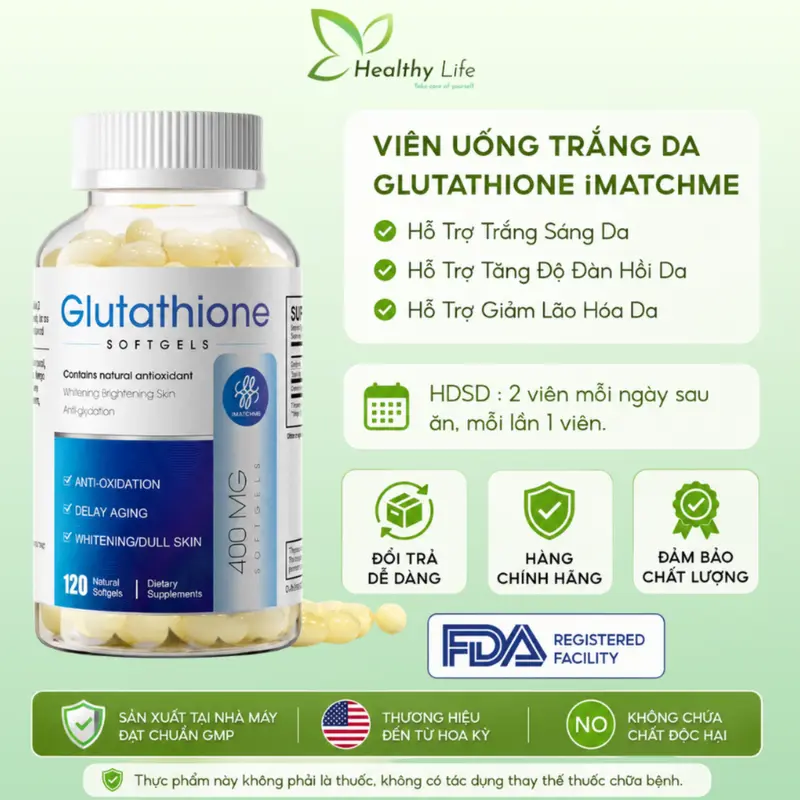 imatchme glutathione fda approved capsule non greasy serum Size:50 g | 1.8 oz Houston Glutathione Skin Lightening