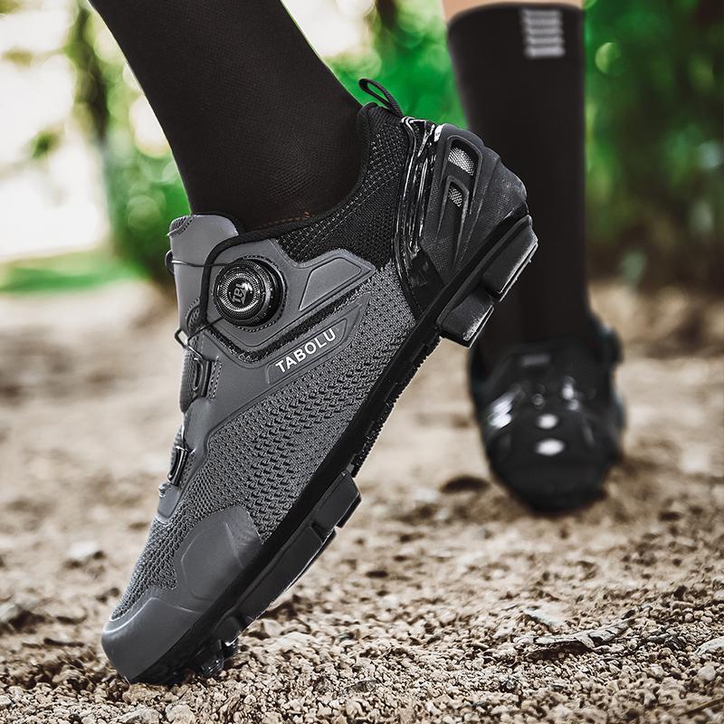Product Introduction of New Cycling MTB Shoes Men Sports Route Cleat Road Bike Speed Flat Sneaker Racing Women Bicycle Mountain Spd Biking Footwear 25