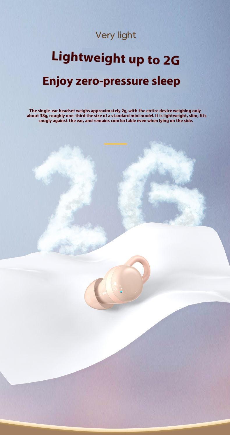 X68 Sleep Bean Mini Wireless Earbuds Touch Noise Reduction Headphone In-Ear nirkabel TWS Bluetooth earphone Panggilan Jelas Bass headset Dual-Ear Earbuds Berumur Tahan Lama