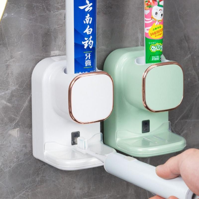 Product Introduction of Dụng Cụ Lấy Dụng Cụ lấy Kem Đánh Răng Thông Minh, Mới, 3 Chế Độ, Điện, Treo Tường, Cảm Biến Tự Động, Dụng Cụ Lấy Kem Đánh Răng, Có Thể Tháo Rời, Có Thể Sạc Lại USB, Phụ Kiện Phòng Tắm 13
