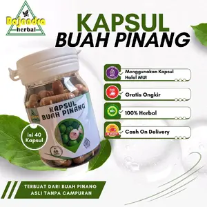 Kapsul Herbal Alami BUAH PINANG