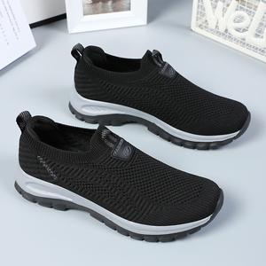 Kasut Kain Lelaki, Gaya Sukan Kasual Musim Panas, Bernafas, Tapak Lembut Tidak Licin, Sesuai untuk Sukan