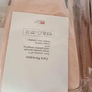 Kaoskaki Jempol Polos Panjang Warna Kulit Krem Coksu Tapak Hitam Lusinan Bahan Nilon Lembut Muslim