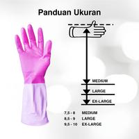 Gambar Kenmaster Sarung Tangan Karet Ungu - 1 Pasang / Sarung Tangan Cuci Piring Purple - M - Medium dari Kenmaster Official Store Kota Administrasi Jakarta Utara 3 Tokopedia