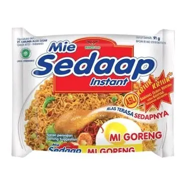 Mie Sedap Instan  ( Goreng, Soto, kare spesial, korea spicy, goreng davina Kuah Pedas Food 4