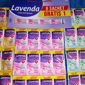 56 pcs/ 4 renteng Lavenda lation Anti Nyamuk 500