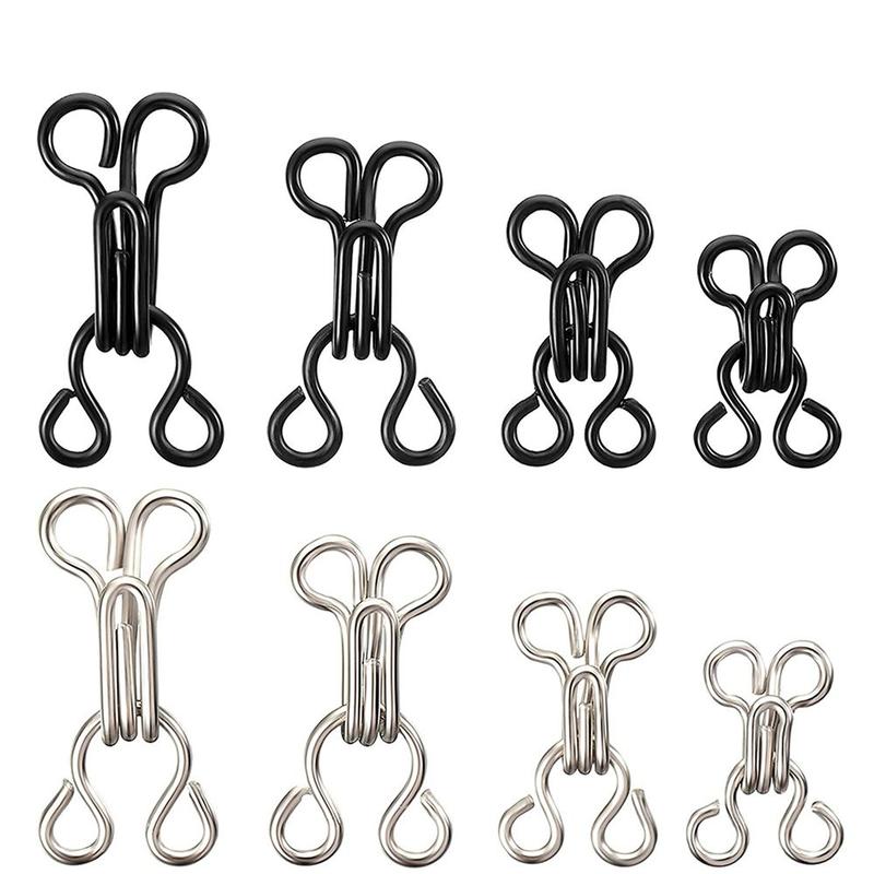 Multi-size Creative Alloy Invisible Garment Accessories Closure ...
