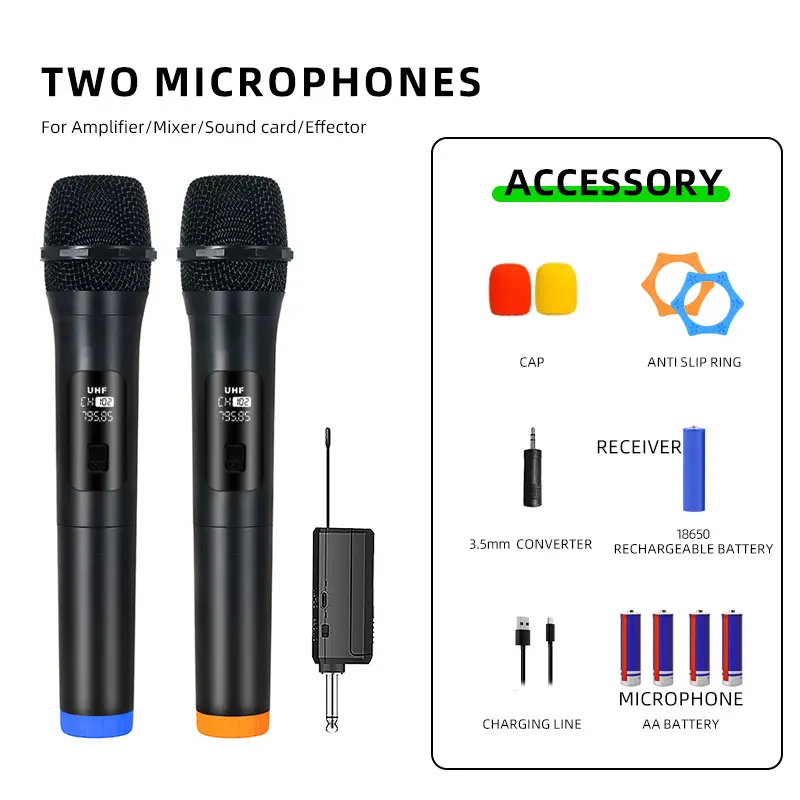 Micro Không Dây, SU-038, Một Trở Lại Hai, Âm Thanh Ngoài Trời, Hướng Dẫn Âm Thanh, Thích Hợp Cho Trực Tiếp Ngoại Thương, Gia Đình Bùng Nổ, Micro Hát KTV