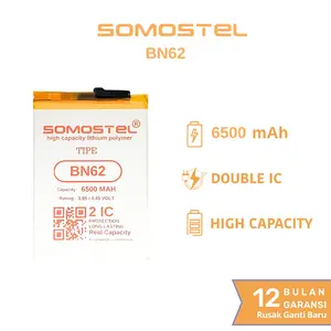 Somostel - BN62 Compatible With Redmi 9T / Poco M3 Batre Batrai Baterai