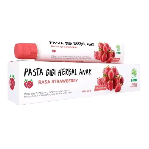 Pasta Gigi Herbal Anak Rasa Strawberry Hni Hpai