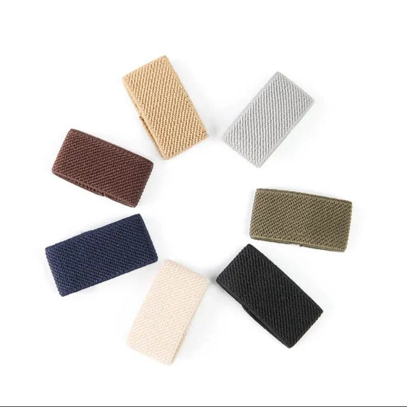 Thắt lưng Nylon, aromaon, Phụ kiện vòng đàn hồi, Vải chéo mini, Thắt lưng quần Dây buộc, Vòng Ngón Tay Trung Cấp Thực Dụng 1