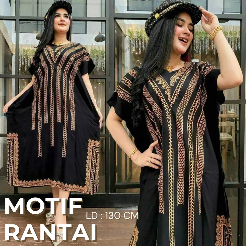 Paket Hemat 100rb Dapat 4pcs Daster Lowo Jumbo Resleting Busui Bumil Rayon Super Batik Fit Terrbaru 2024 5