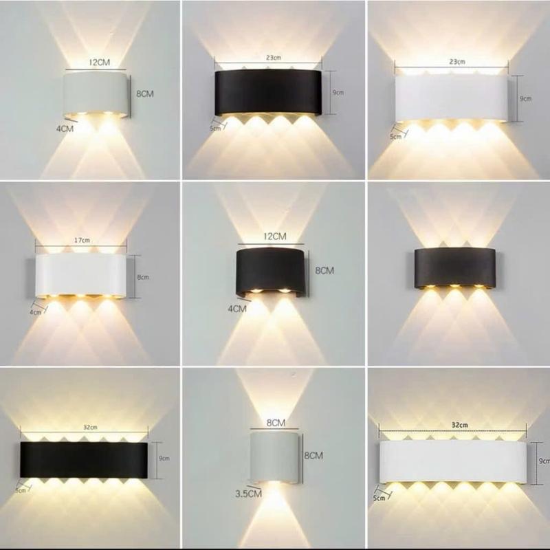 Đèn Tường LED Hắt Sáng Hiện Đại 4 – 6 – 8 – 10 Tia Ánh Sáng