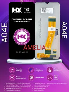 LCD UNTUK SAM A04E / A042 FULLSETT TOUCHSCREEN PREMIUM GLASS