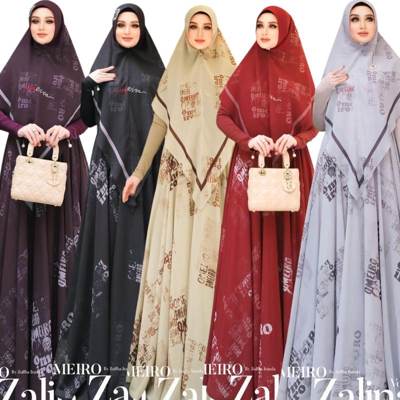 Gamis Zalina seies omeiro syari 0