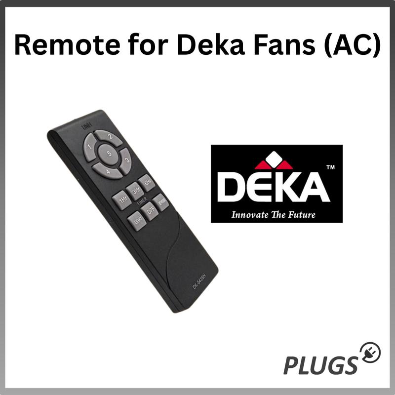 Remote Control for Deka Ceiling Fan (DK-543SH) - TikTok Shop Malaysia
