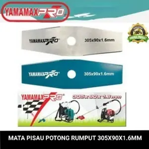 yamamax pro mata pisau potong rumput 305x90x1.6mm (100% original)