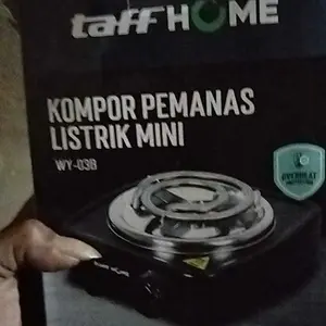 Taffware Kompor Listrik 1 Tungku Mini Portable Coil Hot Plate 500W - WY-03B