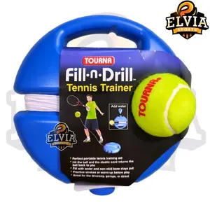 Tourna Fill & Drill Tennis Trainer | Portable Tennis Training Aid Original