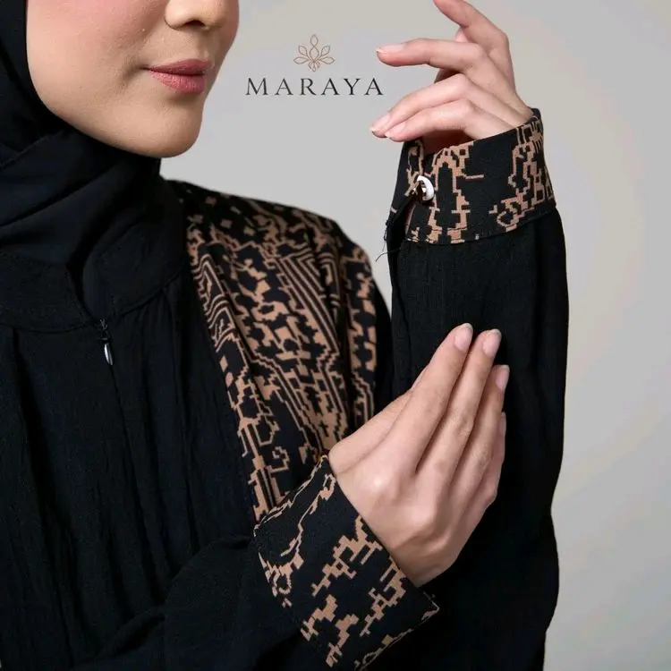 gamis syafira  Wanita Dewasa Muslim Dress Mewah Lebaran terbaru 2025 8